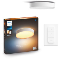 Plafon LED Lampa Sufitowa Natynkowa 33.5W 4300lm IP20 White Ambiance TW Biała 42.5cm Inteligentna SMART Zigbee Bluetooth Enrave Philips HUE