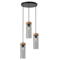 Lampa Wisząca Sufitowa ELICA 3xE27 Milagro