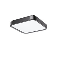 Plafon LED Lampa Sufitowa Oprawa Ścienna 48W 3100lm 4000K Czarny IP44 Minimalistyczny Samira Rabalux