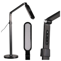 Lampa Podłogowa LED Biurkowa 13W 700lm CCT 120° Czarna Ściemnialna Ferrara Sanico Goldlux