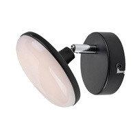 Lampa Sufitowa LED Natynkowa 4W 3000K Czarny Nowoczesny Madi Rabalux