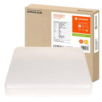 Panel LED Oprawa Lampa Sufitowa 35W 3680lm 3000K Ciepła Natynkowa Biały 35x35cm Surface Ledvance