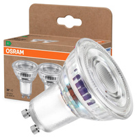 2x Żarówka LED PAR16 Reflektor GU10 2W = 50W 360lm 2700K Ciepła 36° 180lm/W ENERGY EFFICIENCY Osram