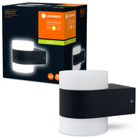 Lampa Ogrodowa Zewnętrzna Kinkiet Elewacyjny LED 12.5W 980lm 3000K IP44 Szary Endura Ledvance
