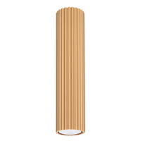 Lampa Sufitowa Reflektor Tuba Spot 1x GU10 Złota Karbon Deep Space SL.1551 Sollux