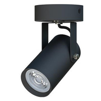 Lampa Ścienna Reflektor Kinkiet Spot GU10 Ruchomy Czarny Simon Masterled