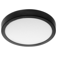 Plafon natynkowy Panel LED 12W 4000K Czarny okrągły Proma LVT