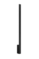 Lampa Ścienna LED LAHTI L 20W 3000K Kinkiet Liniowa 90cm Czarna SOLLUX