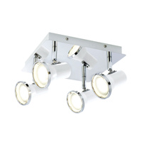 Kinkiet Ścienny Lampa LED Łazienkowa GU10 15W 1720lm 4000K Biały Nowoczesny Steve 5500 Rabalux