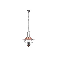 Lampa Sufitowa Wisząca Żyrandol E27 Czarny Klasyczny Enna 7870 Rabalux