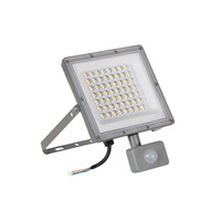 Naświetlacz Halogen LED Lampa 50W 5400lm CCT 90° IP44 Czujnik PIR Szary ACETE Kanlux