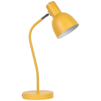 Lampka Biurkowa Stołowa E27 Żółta Mimi Sanico Goldlux