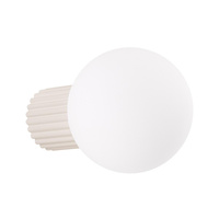 Kinkiet Łazienkowy Lampa Ścienna G9 Okrągła Beżowa Nowoczesna Matowa IP44 Halo Sollux