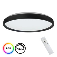 Plafon LED Lampa Sufitowa Natynkowa RINGO RGB 36W Ø390 mm Milagro