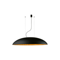 Lampa Sufitowa Wisząca 5x E27 Czarna CANOE 7926 Nowodvorski