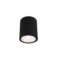 Plafon Oprawa Natynkowa Sufitowa Lampa Ogrodowa Kinkiet Elewacyjny LED 7W 530lm 3000K Ciepła Czarna Wodoodporna IP54 EDESA LED M 9107 Nowodvorski