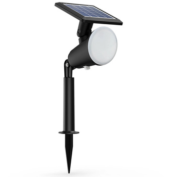 Lampa Ogrodowa LED Solarna Wbijana Czarna Kierunkowa Reflektor 2700K IP44 PHILIPS