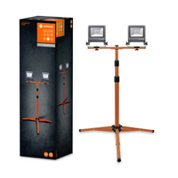Naświetlacz Reflektor LED Lampa Akumulatorowy Na Statywie Przenośny Roboczy 60W 5400lm 4000K IP65 Grafitowy Worklight Ledvance