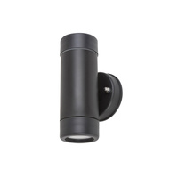 Lampa Ogrodowa Zewnętrzna Kinkiet Elewacyjny GU10 IP44 Czarny Minimalistyczny Medina Rabalux