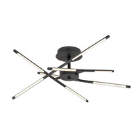 Lampa Sufitowa LED Natynkowa 30W 3000K Czarny Nowoczesny Henli Rabalux