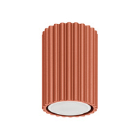 Lampa Sufitowa Reflektor Tuba Spot 1x GU10 Ochra Czerwona Karbon Deep Space SL.1625 Sollux