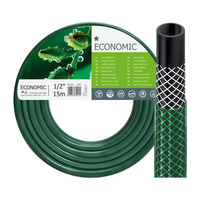 Wąż Ogrodowy do Wody 3 Warstwowy z Oplotem 1/2" 15m Mocny ECONOMIC CELLFAST