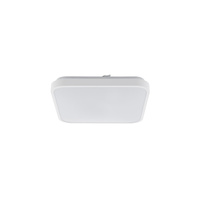 Plafon Lampa Sufitowa Oprawa Natynkowa LED 16W 1200lm 4000K Neutralna Biała Wodoodporna IP44 AGNES SQUARE LED 8135 Nowodvorski