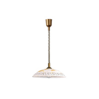 Lampa Wisząca Sufitowa Zwis E27 Brązowy Klasyczny Etrusco Rabalux