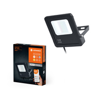 Inteligentny Naświetlacz LED Reflektor 50W 3000lm 3000K Ciepła RGBW Ściemnialny Czarny SMART+ WiFi Multicolor Ledvance