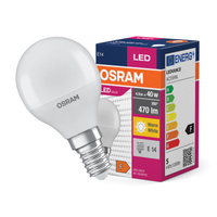 Żarówka LED E14 P45 4,9W = 40W 470lm 2700K Ciepła 200° OSRAM Value