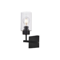 Kinkiet Ścienny Lampa LED E27 Czarny Nowoczesny Prudence Rabalux