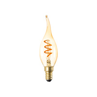 Żarówka LED E14 Edison C35 2.5W 135lm 1800K Ciepła Bursztynowa XLED Filament Kanlux