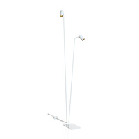 Lampa Podłogowa Stojąca 2x GU10 Biała Nowoczesna 7715 MONO Nowodvorski