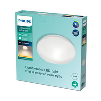 Plafon LED Lampa Sufitowa Natynkowa CANOPUS 17W 2700K IP44 32cm PHILIPS