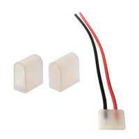 Zaślepki do Taśm LED NEON 12V 6x12mm + 2x Przewód Lumiled