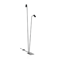 Lampa Podłogowa Stojąca 2x GU10 Czarna Nowoczesna 7708 MONO Nowodvorski