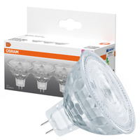 3x Żarówka LED MR16 Reflektor GU5.3 2.6W = 20W 210lm 2700K Ciepła 12V 36° STAR Osram