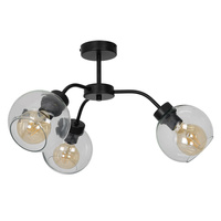 Lampa Sufitowa SOFIA CLEAR 3xE27 Milagro