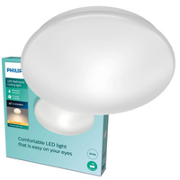 Lampa Sufitowa Plafon Łazienkowy LED 20W 2000lm 2700K IP44 Biała Canopus Bathroom Philips
