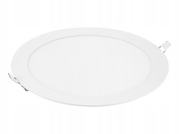 Oprawa Podtynkowa LED Sufitowa Okrągła Biała 18W 1440lm 6500K