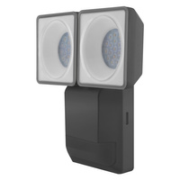 Naświetlacz LED Reflektor Zewnętrzny Lampa 16W 1500lm 4000K IP55 Szary Z Czujnikiem Ruchu i Zmierzchu Endura Ledvance