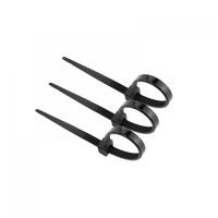 Opaski Zaciskowe Kablowe 3.6x100 mm Czarne UV TRYTYTKI TRYTKI ZIPERKI OK-36100B .MORE 100 szt.