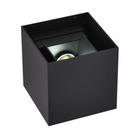 Kinkiet Elewacyjny LED Oprawa zewnętrzna Czarna G9 Góra/Dół z Regulowanym Kątem Świecenia KIOTO GOLDLUX (Polux)