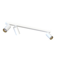 Lampa Sufitowa Oprawa Natynkowa Reflektor Punktowa 3x GU10 Biała Nowoczesna MONO 7775 Nowodvorski