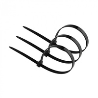 Opaski Zaciskowe Kablowe 7.6x200 mm Czarne UV TRYTYTKI TRYTKI ZIPERKI PREMIUM OKP-76200B .MORE 50 szt.