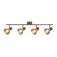 Lampa Sufitowa Punktowa Reflektor Spot 4x E14 Złoty Nowoczesny Holly 5550 Rabalux