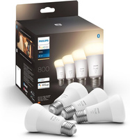 4x Żarówka LED E27 A60 9W = 60W 800lm 2700K Biała Ciepła SMART Inteligentna Bluetooth ZigBee White Philips HUE
