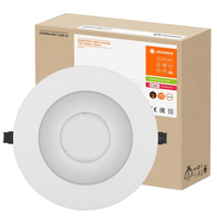 Panel LED Oprawa Podtynkowa Punktowa 14W 1600lm 4000K Neutralna Ściemnialna Oczko Spot Biały Downlight Ledvance