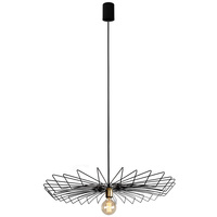 Lampa Sufitowa UMBRELLA 8873 Nowodvorski Czarna E27 Wisząca Druciana Stal ?78 cm Nowoczesna