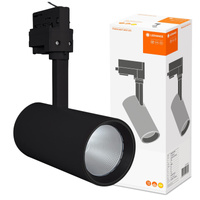 Oprawa LED Reflektor Szynowy 25W 1750lm CCT 3-Fazowy Regulowany Czarny Tracklight Ledvance